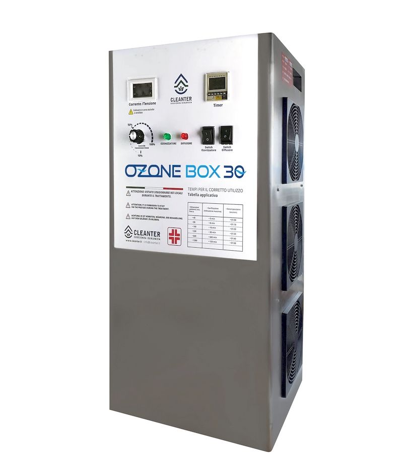 macchina professionale per igienizzare con ozono a Teramo in Abruzzo OZONE BOX 7
